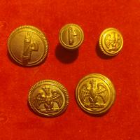 Lotto bottoni MVSN ventennio 