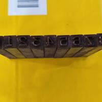 Punzoni numeri telaio vespa faro basso struzzo