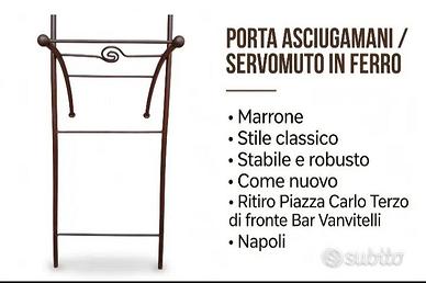 Porta asciugamani richiudibile 