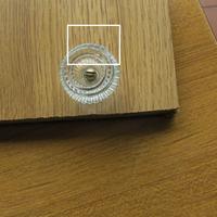 Antica maniglia in vetro per mobili vari - scheggi