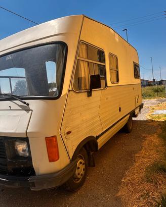 Camper Ford Transit d'Epoca 1983