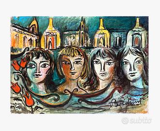 Lotto quadri Boldrini Venezia 1974-1975