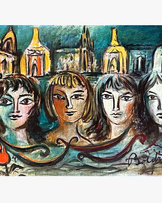 Lotto quadri Boldrini Venezia 1974-1975