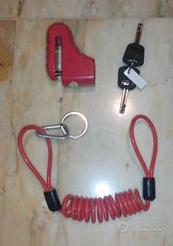 Antifurto moto blocca 