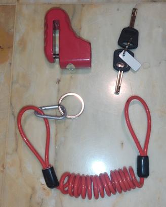Antifurto moto blocca 
