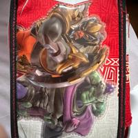 Zaino a spalla Gormiti+carrellino e astuccio