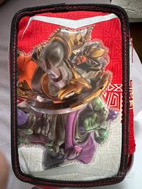 Zaino a spalla Gormiti+carrellino e astuccio