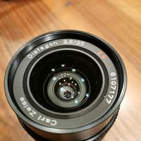 obiettivo contax Zeiss 25 mm F2.8