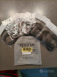 9 extensiones per capelli Feshfen castani