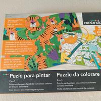 Puzzle Crelando da colorare