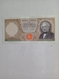 Banconota 100.000 lire Manzoni 