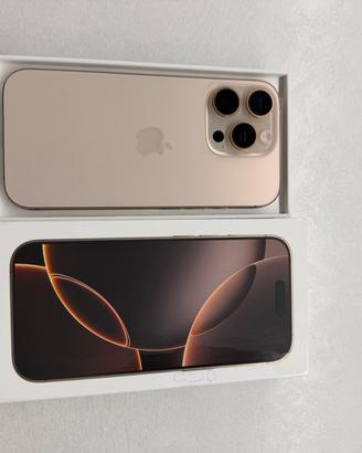 Iphone 16pro 256gb sabbia