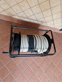 avvolgicavo professionale vuoto o con 40 m  cavo