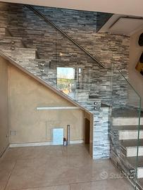 Parepetto in Vetro Scale