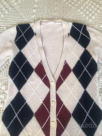 Stefanel cardigan lungo 80%lana tg S