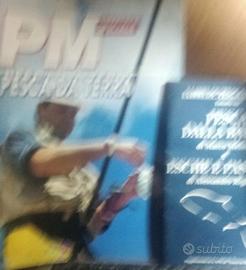 2 fascicoli di pesca in mare  da terra dalla barca