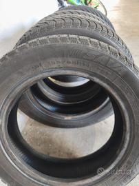 4 gomme invernali usate 155/65 R14 + gomma di scor