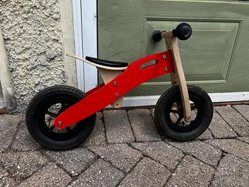 Biciclettina balance in legno