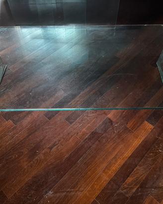 Tavolino in cristallo vintage Fiam