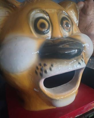 statua tigre vintage luna park 