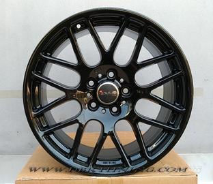 Cerchi lega 18 BMW AVUS AC-MB4 CSL Nero lucido