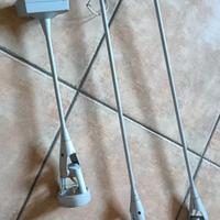 3 lampade faretti reggiani spot pendenti targetti
