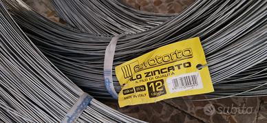Matasse Filo Zincato Cavatorta N.12 (1,80mm) 25kg