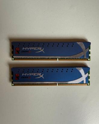 🔧 RAM Kingston HyperX  – 8GB (2×4GB) DDR3 1600MHz