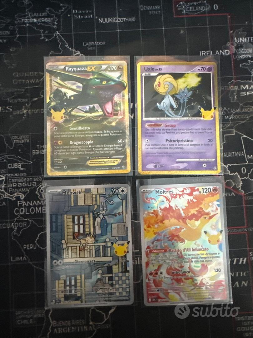 Carte pokemon 30 anniversario - Collezionismo In vendita a Venezia