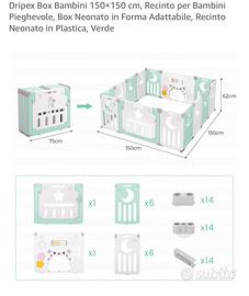 Box recinto per bambini