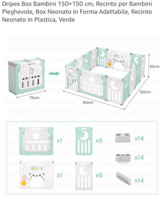 Box recinto per bambini