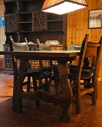 tavolo in legno massello