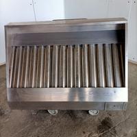 Cappa da cucina a parete in acciaio inox