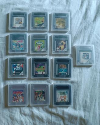Cartucce giochi Gameboy Color/classic