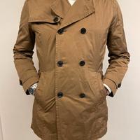 trench milestone taglia 56 marrone