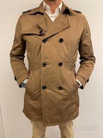 trench milestone taglia 56 marrone