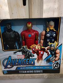 Set tre personaggi Marvel