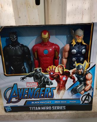 Set tre personaggi Marvel