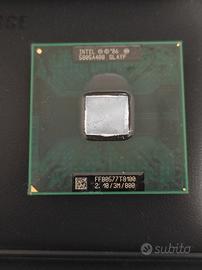 Processore mobile Intel Core 2 Duo T8100 Socket P