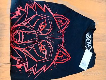 marca ZEN felpa lupo