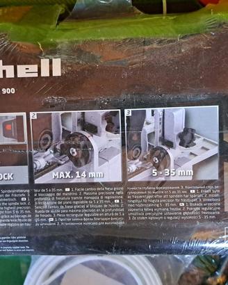 Einhell TC-BJ 900 — fresatrice lamellare