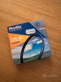 Filtro Phottix Polarizzatore Circolare CPL Slim 67