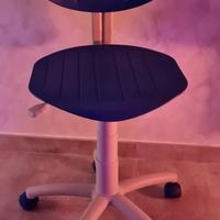 sedia per scrivania per ragazzi con ruote