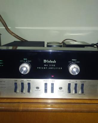 Mcintosh ma5100, amplificatore stereo vintage