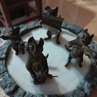 orchestr gatti bronzo fuso