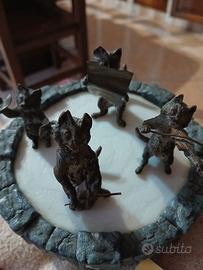 orchestr gatti bronzo fuso