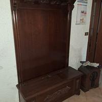 Mobile ingresso con cassapanca 