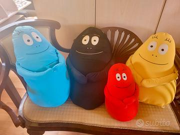 Cuscini Barbapapà rari vintage
