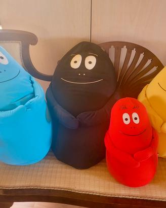 Cuscini Barbapapà rari vintage