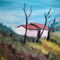  Mercante d'Arte Quadro pittore Autelitano 1981